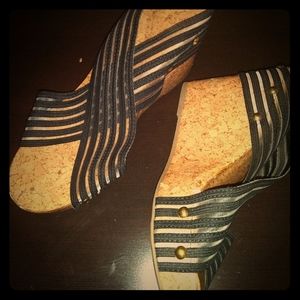 Canyon river blues platform heels black